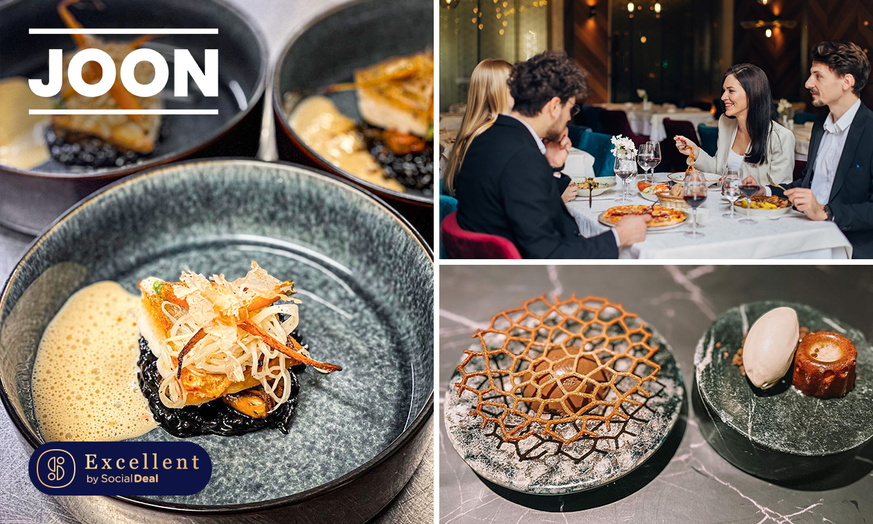 4-gangendiner van de chef + brood + evt. bubbels