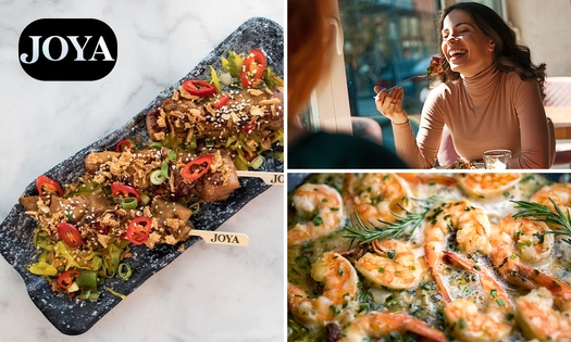 4-gangen keuzediner bij Restaurant JOYA aan de Maas