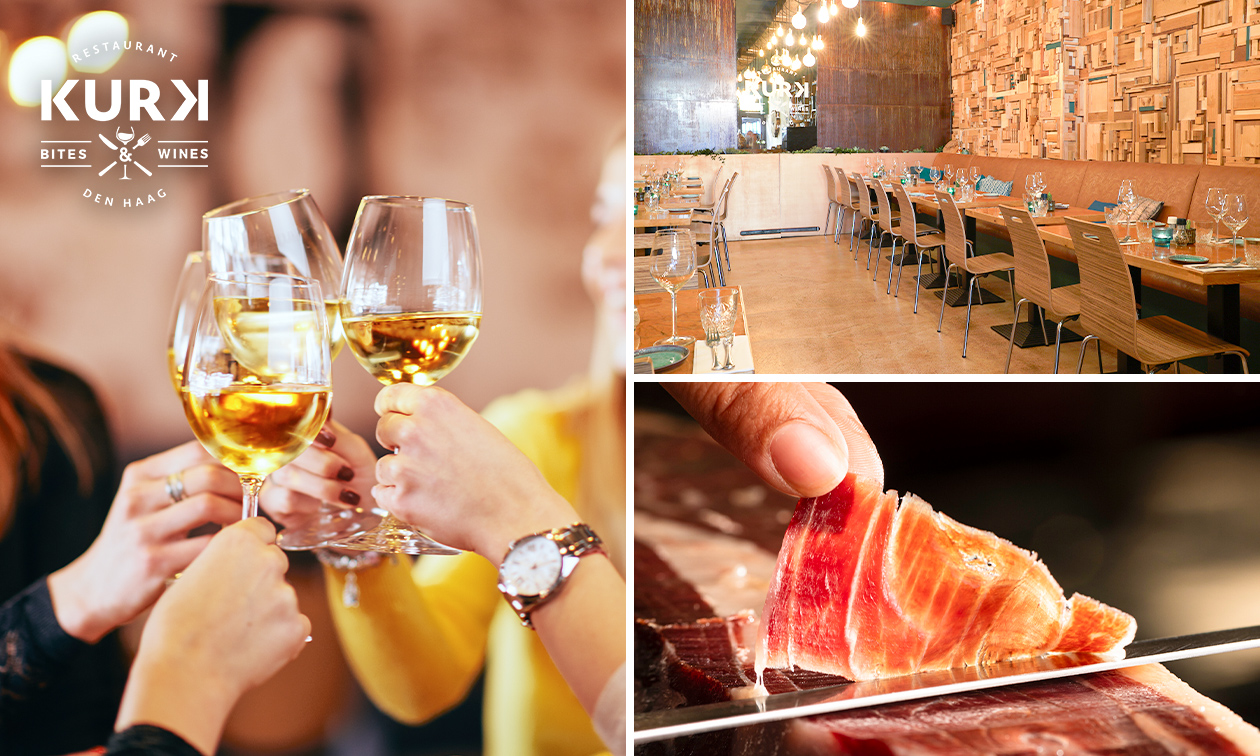 Luxe high wine bij Restaurant KURK Luxe high wine bij Restaurant KURK
