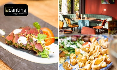 4-gangendiner van de chef bij Restaurant La Cantina