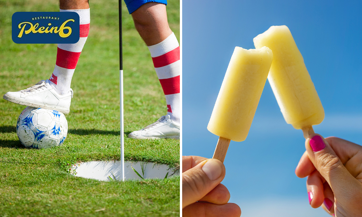 Footgolf (12 holes) + ijsje naar keuze Footgolf (12 holes) + ijsje naar keuze