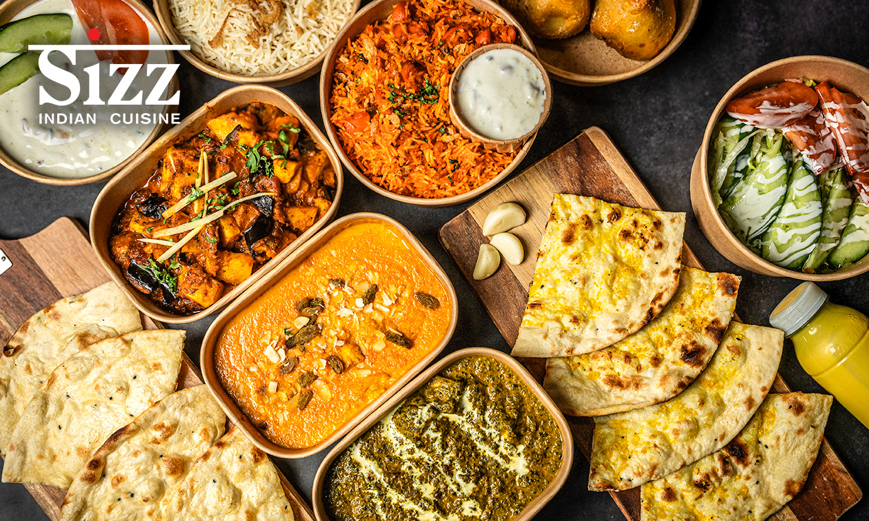 Indiase rijsttafel naar keuze om af te halen bij Restaurant Sizz Indiase rijsttafel naar keuze om af te halen bij Restaurant Sizz