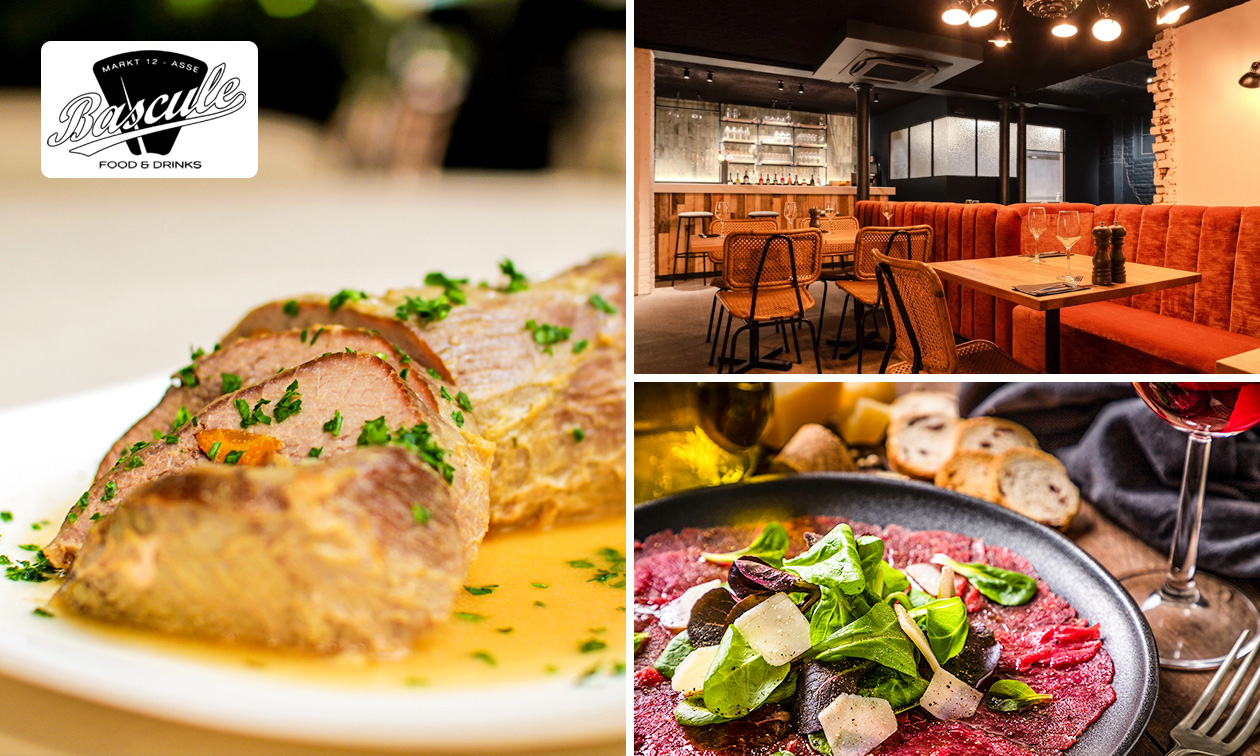 Menu en 3 services au choix