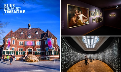 Entree voor Rijksmuseum Twenthe