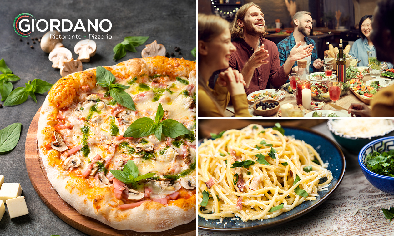 Italiaans 3-gangendiner bij Ristorante Giordano Italiaans 3-gangendiner bij Ristorante Giordano