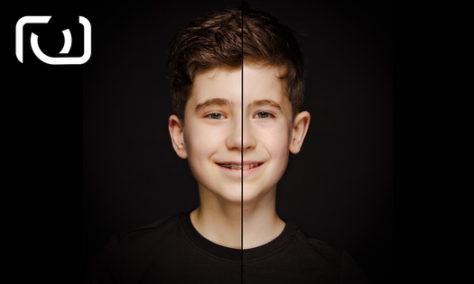 Duo-portretfoto voor 2 personen + afdruk + 3 digitale bestanden