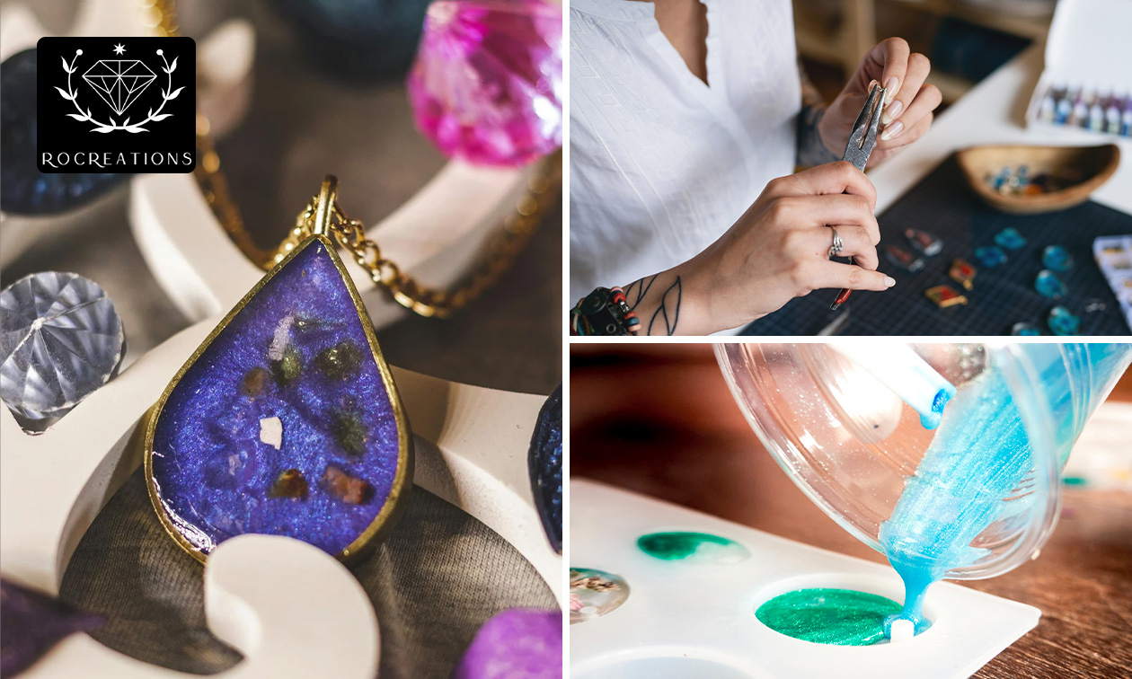 Workshop sieraden met epoxy maken (3 uur)