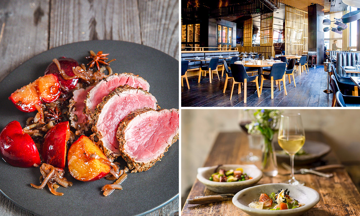 Italiaanse 3-gangenlunch of -diner à la carte in Knokke