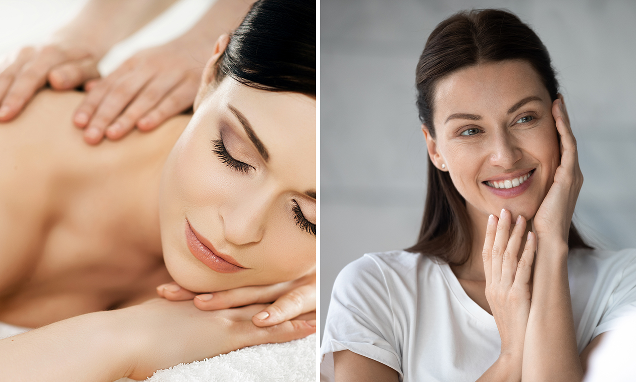 Massage (30 min) + soin du visage (30 min)