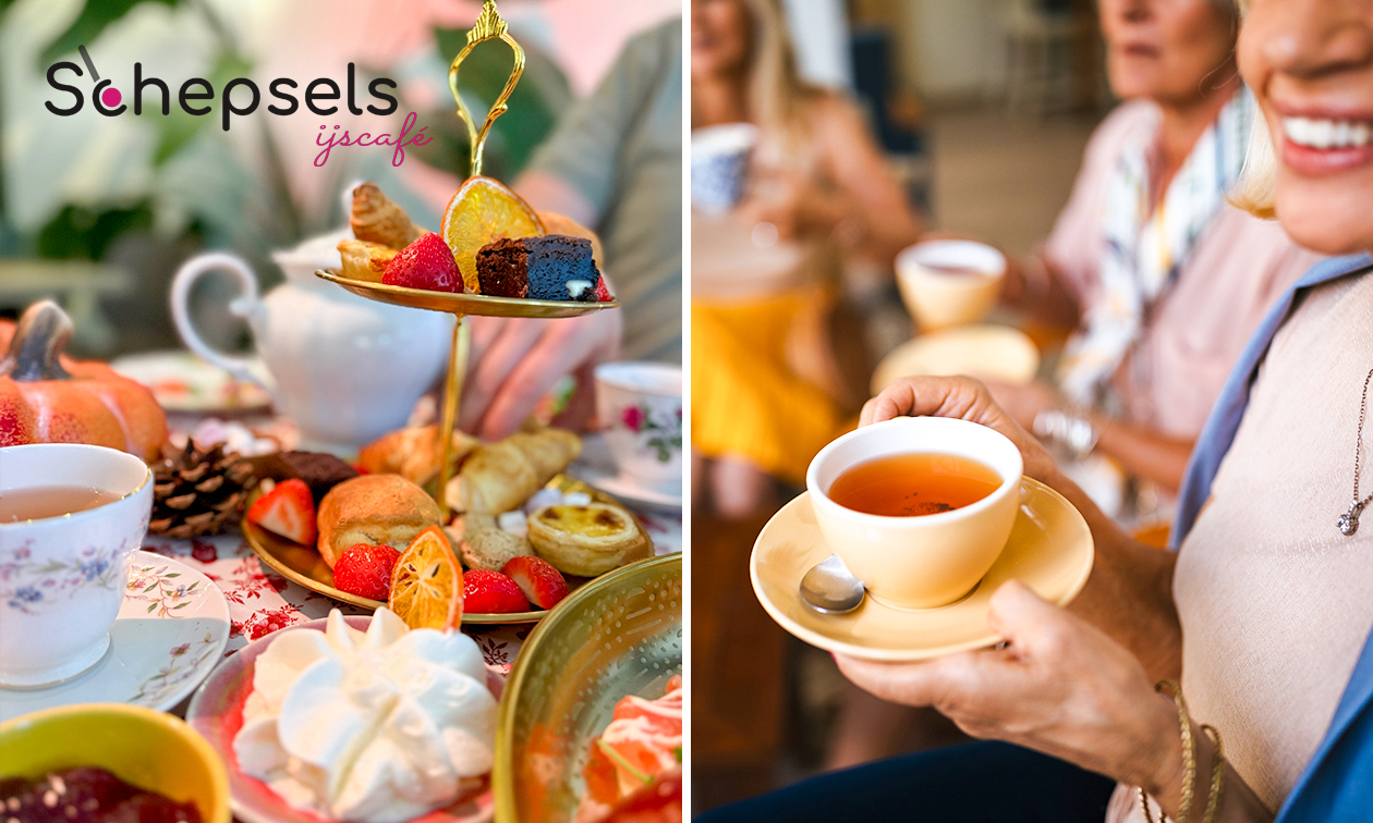 High tea of luxe high tea bij Schepsels IJscafé Heerhugowaard