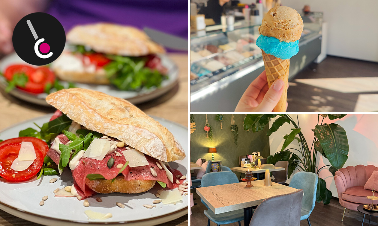 2-gangen keuzelunch bij Schepsels IJscafé