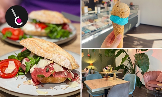 2-gangen keuzelunch bij Schepsels IJscafé