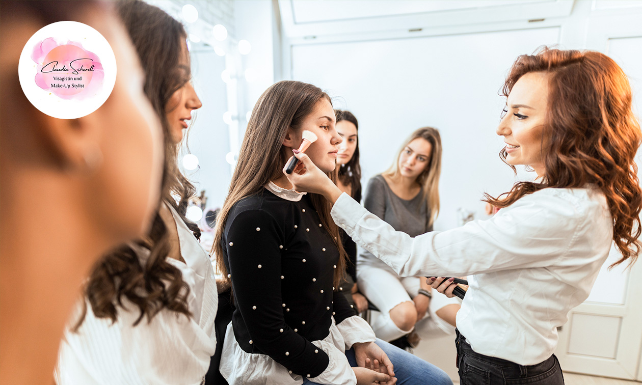 Make-up Workshop für 1 bis 6 Personen (ca. 2,5 bis 3 Stunden)
