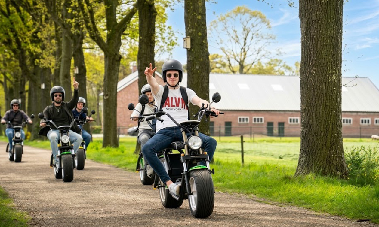 Huur e-chopper (2,5 uur)