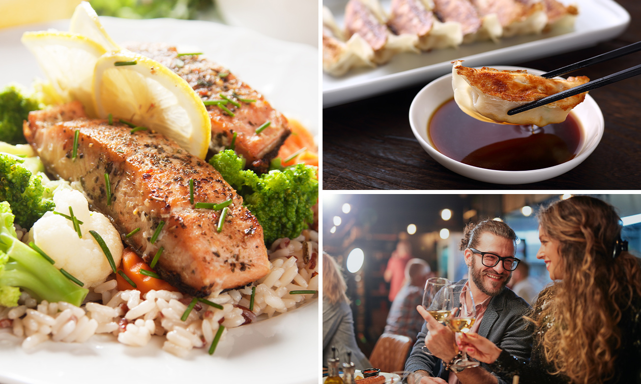 Japanse 2-gangenlunch of 3-gangendiner aan zee bij Sensai