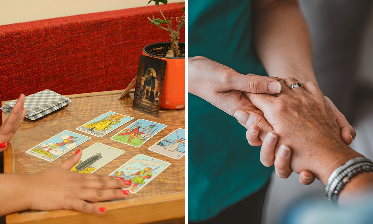 Massage naar keuze (30, 60 of 90 min) of tarotkaartlezing (60 min) Massage naar keuze (30, 60 of 90 min) of tarotkaartlezing (60 min)