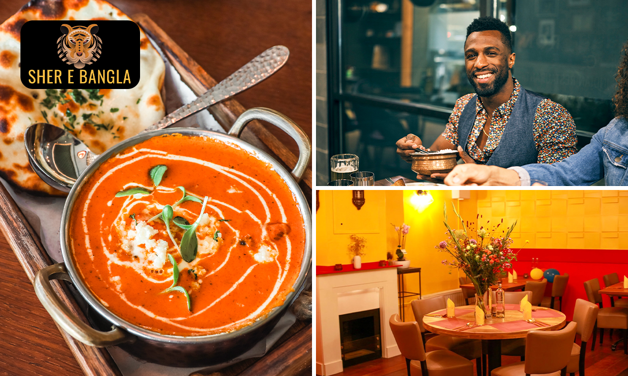 Indiaas 3-gangen keuzediner bij Sher E Bangla