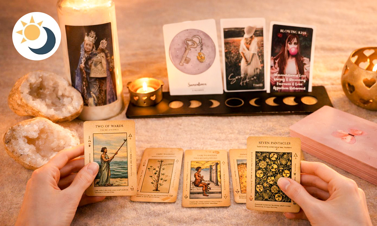 Online reading (30 of 60 min) of duo-soulreading (60 min)