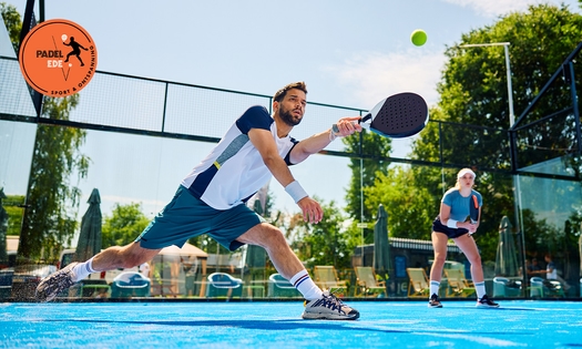 Padellen (1 uur) voor 4 personen bij Squash & Padel Ede