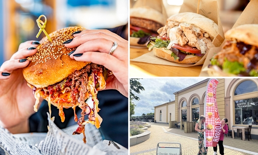 Burger + friet + saus + frisdrank of high friet bij Stationsrestaurant Harlingen