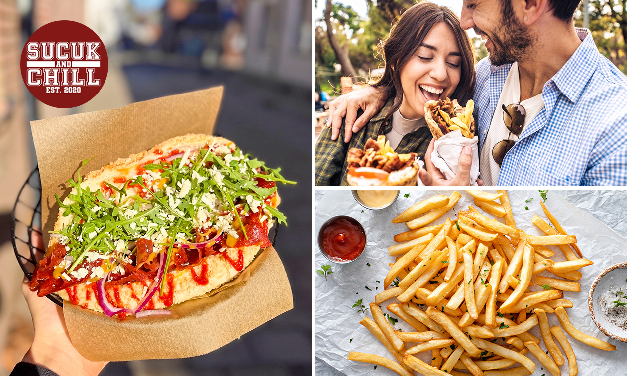Sucuk Döner Classic inkl. Pommes oder Sucuk Döner Bowl + Dip + Getränk nach Wahl