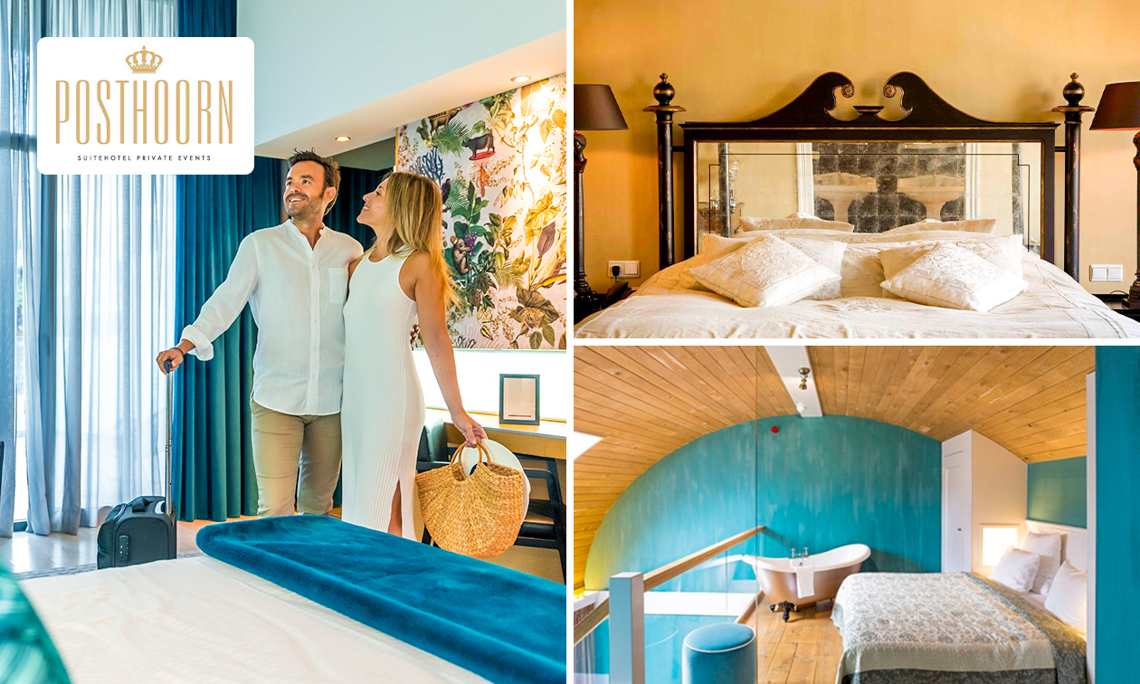 (VIP-)overnachting voor 2 in een suite naar keuze + ontbijt + late check-out