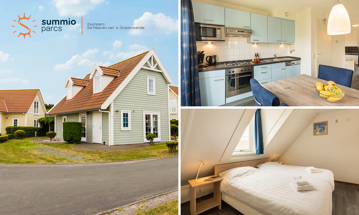 Midweek of weekend weg voor 6 personen aan de kust in Zuid-Holland