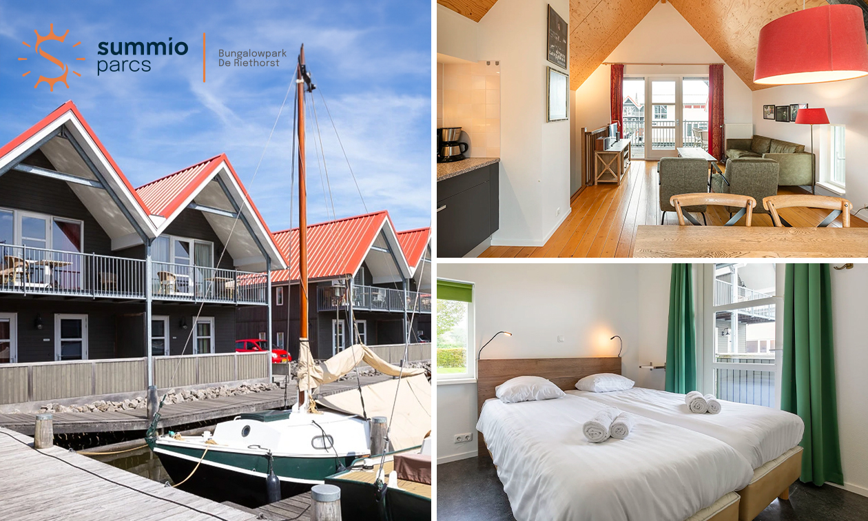 Midweek of weekend weg voor 4 personen in Friesland