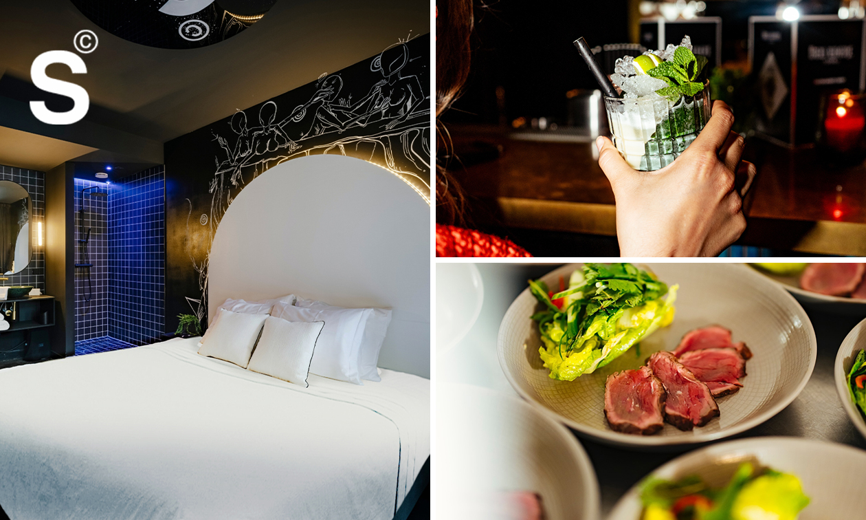 Overnachting voor 2 + fles bubbels + ontbijt + meer in Amsterdam