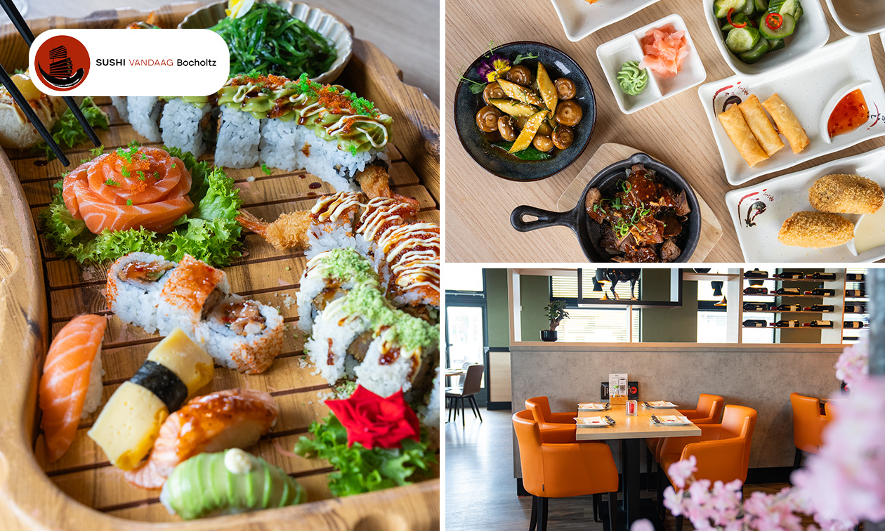 All-You-Can-Eat (3 uur) bij Sushi Vandaag Bocholtz All-You-Can-Eat (3 uur) bij Sushi Vandaag Bocholtz