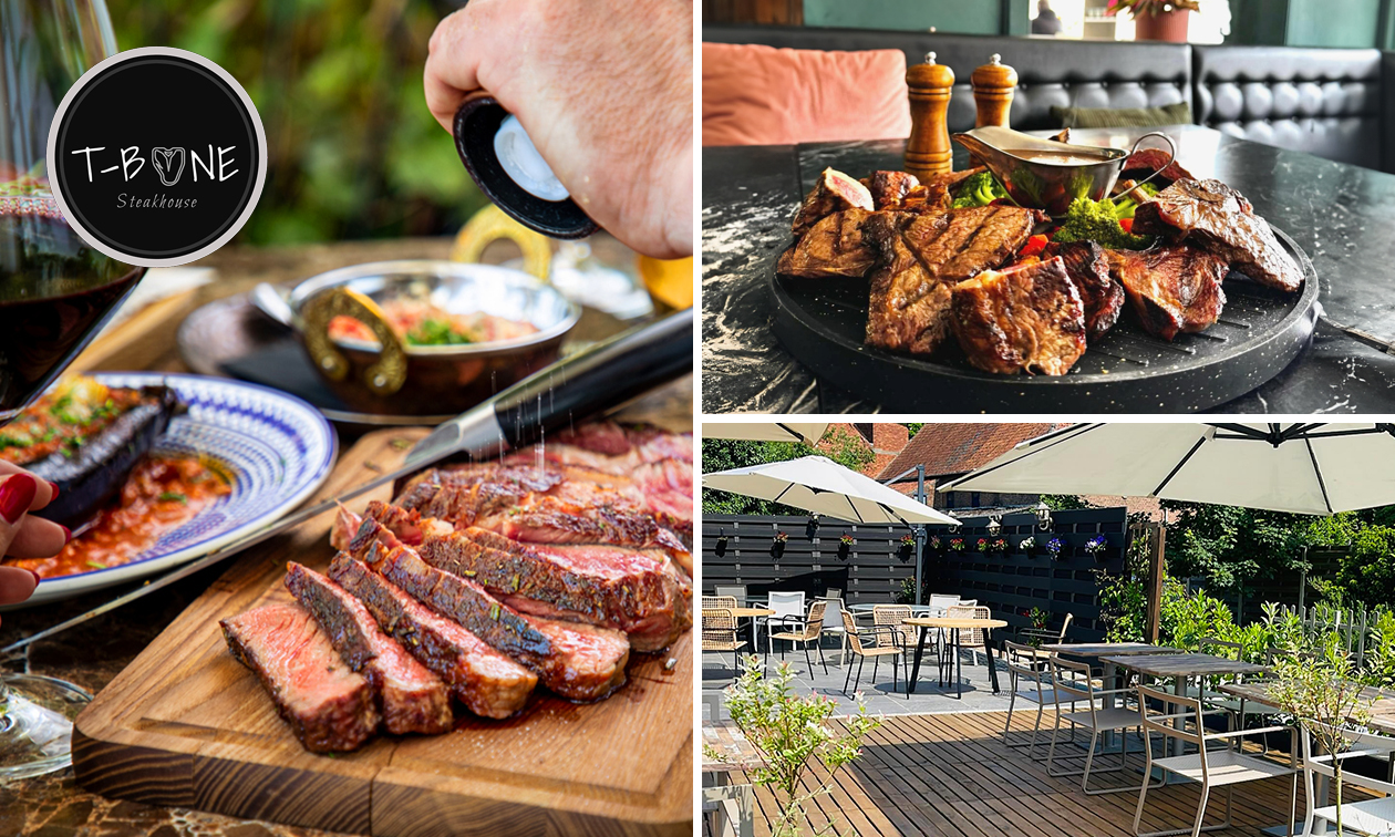 3-gangen keuzediner + amuse bij T-Bone Steakhouse