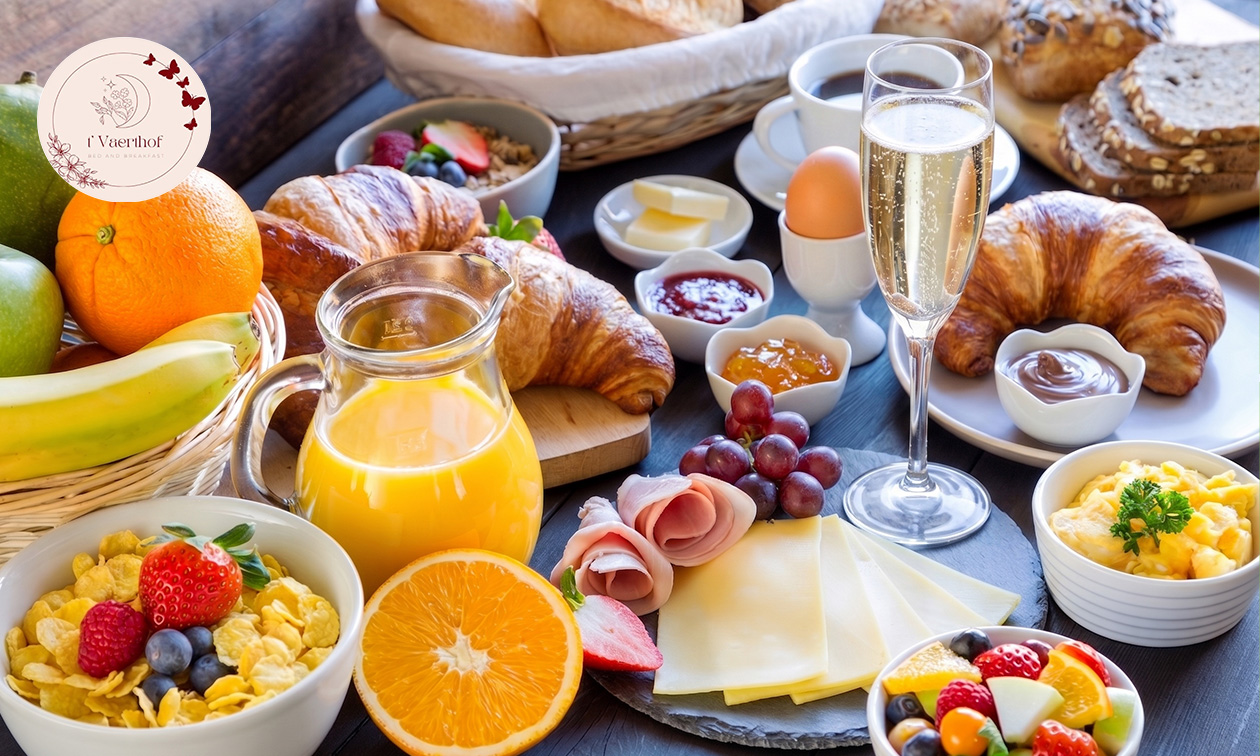 Luxe ontbijt + glas cava in natuurgebied De Maten