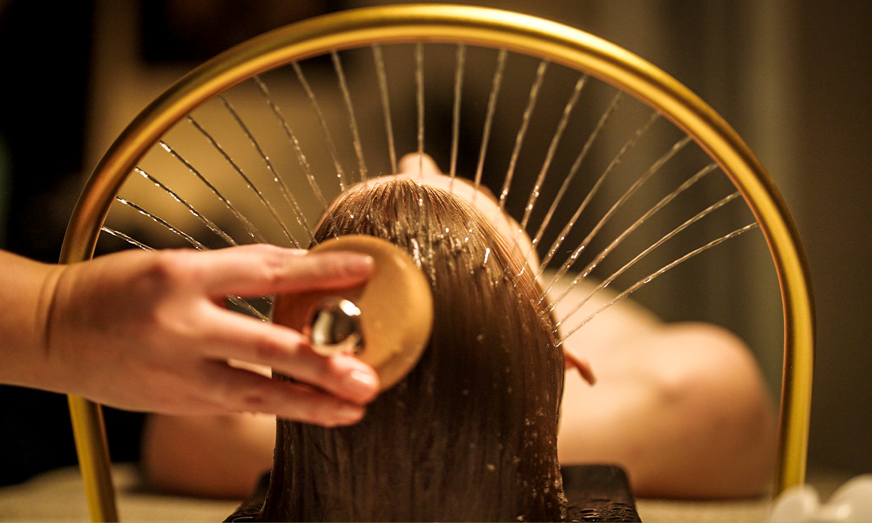 Japanese head spa (40 min) of kinder head spa (20 min)