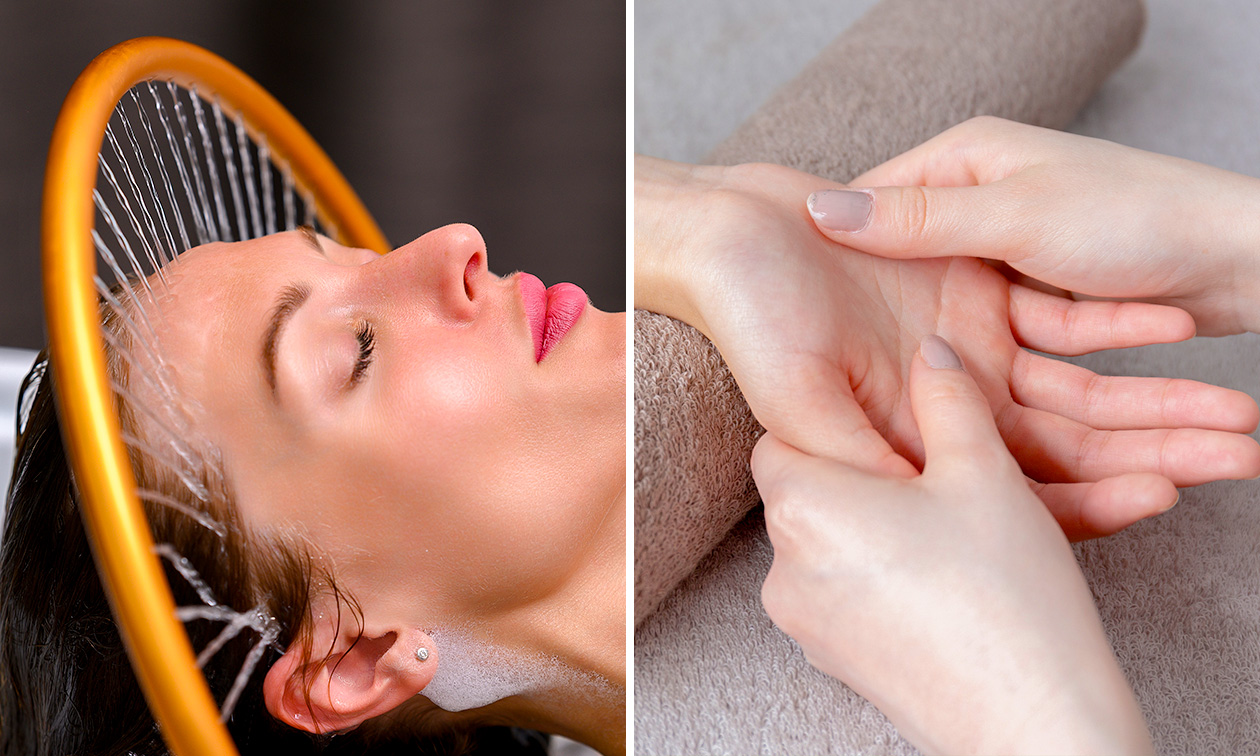 Headspa + modelage des mains (75 min) près de Liège
