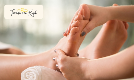 Voetreflextherapie + massage (60 min) + evt. human design (90 min)