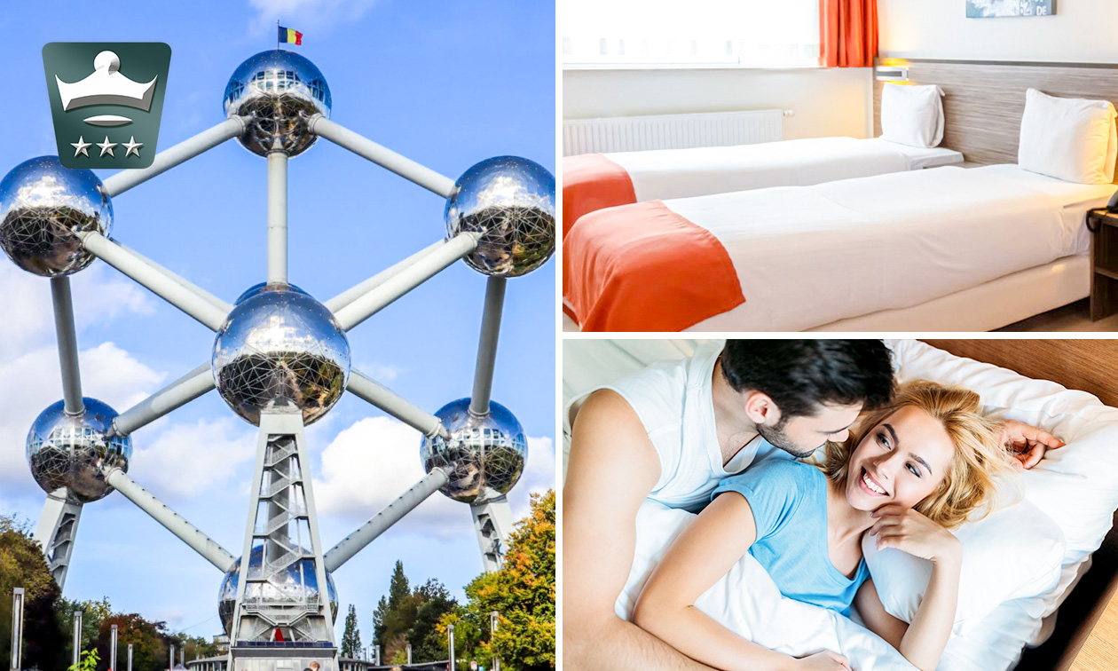 Nuit pour 2 + verre de mousseux + buffet petit-déjeuner + check-out tardif à Zaventem