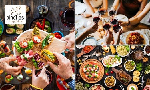 Pinchosplaat voor afhaal bij Tapasbar Pinchos