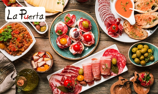 Tapasdiner (16 gerechtjes van de chef) bij La Puerta