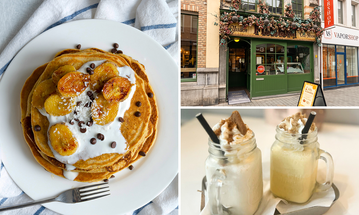 Pannenkoek of wafel met topping + milkshake of drankje naar keuze in Vilvoorde