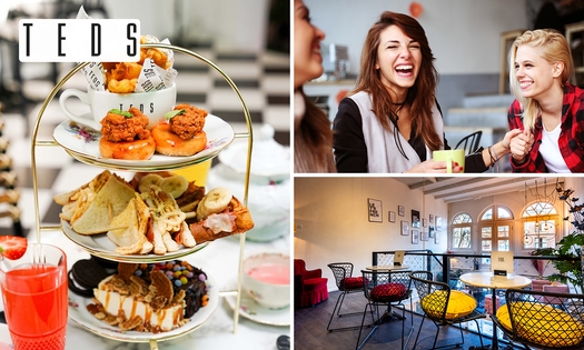 High tea (1,5 uur) + evt. bubbels bij Teds in hartje Leiden