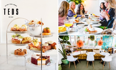High tea, shared brunch of ontbijt bij Teds Rotterdam Op 't Dak