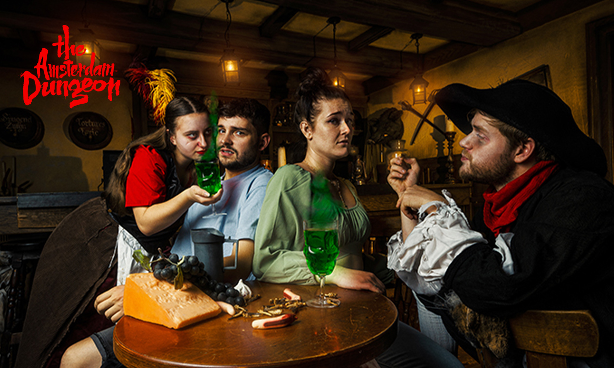 Entree voor The Amsterdam Dungeon
