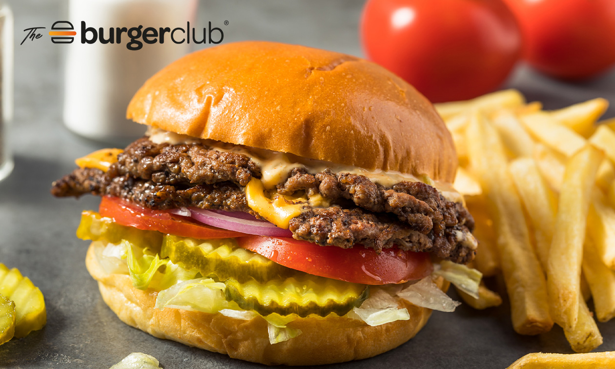 Smashburger + friet + saus in hartje Zwolle