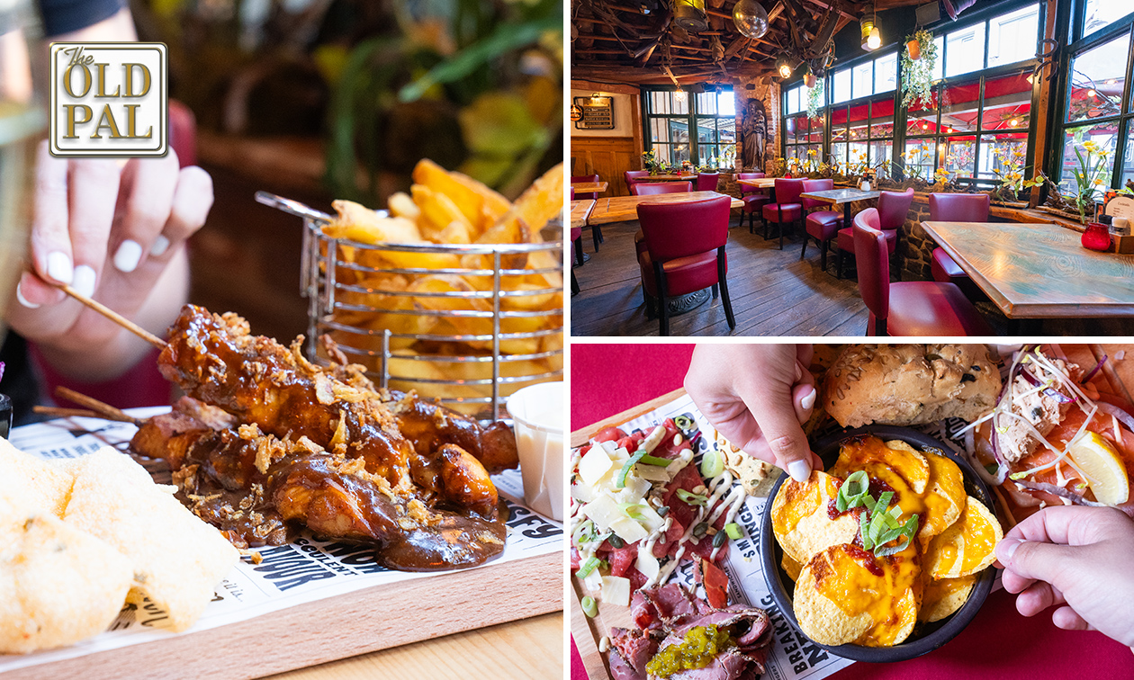 3-gangen keuzediner bij The Old Pal