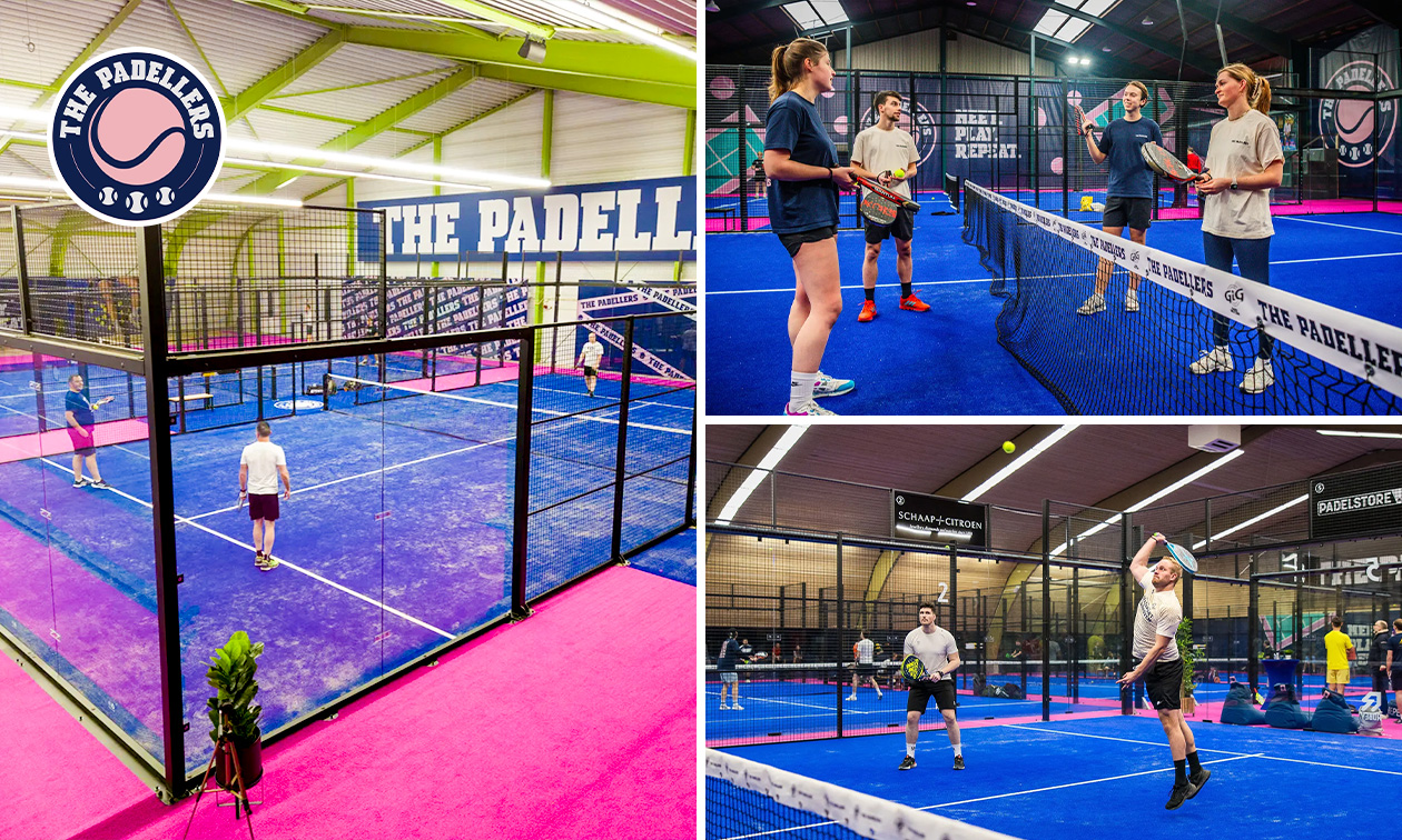 Padelbaan huren (60 of 90 min) Padelbaan huren (60 of 90 min)