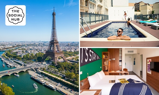 Übernachtung für 2 + Frühstück + Late Check-out kurz außerhalb Paris