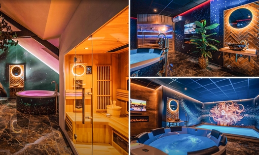 Luxe privéspa naar keuze (2 uur) met handdoeken en drankjes of gezinsspa + zwembad