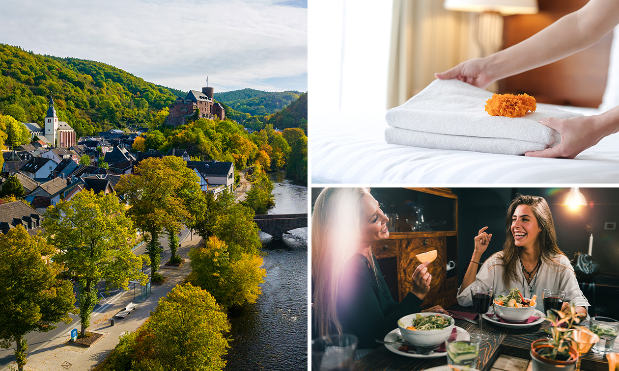 Nuit(s) pour 2 + petit-déjeuner + check-out tardif dans la région de l'Eifel