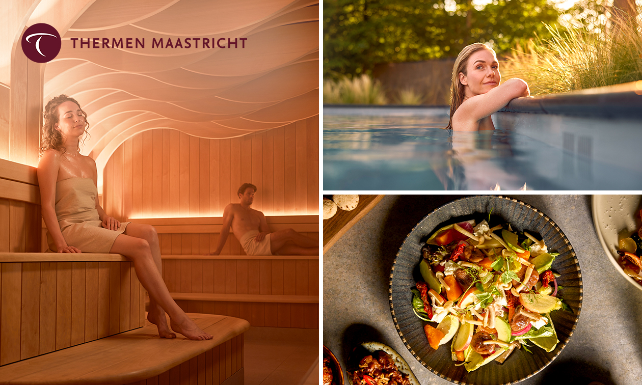 Ochtend-, avond- of dagentree voor Thermen Maastricht