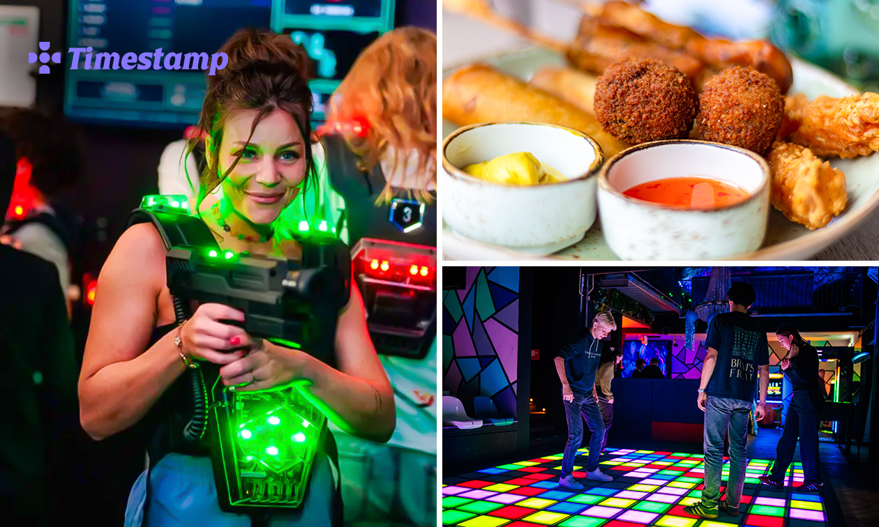 Pixelvloer + lasergamen + bittergarnituur in hartje Arnhem